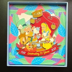 Disney Alice in Wonderland 70th Anniversary Pin